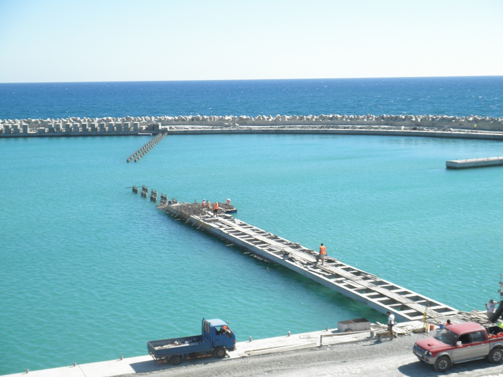 1. Construction of Fishing Port at Zygi